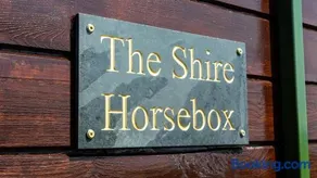 The Shire Luxury Converted Horse Lorry with private hot tub Cyfie Farm - Image 3