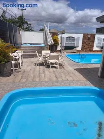 Lá casa de Cristal, Casa com piscina matinhos - Image 4