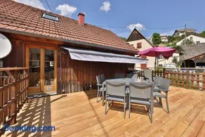 Le Chalet du Tanet spa sauna terrasse en Alsace - Image 1