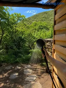 Dôme Glamping Sous les Étoiles, Rivière, Animaux, Douche Ambiance Bali, Cévennes - Image 3