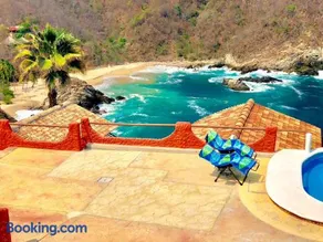 Bungalow frente a la playa estrene alberca nueva con increíble vista infinita al mar, 8 hermosas playas cercanas, terraza con cama de playa, espectacular vista al inmenso océano pacífico, 2 kayack disponibles, nómadas digitales Starlink WiFi 224 mbps - Image 5
