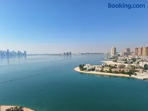 Pearl of Viva Bahriya Beachfront Studio with Panoramic Sea View, Balcony, Pool & Private Beach - Image 1