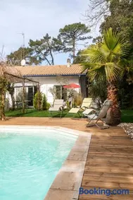 Landaise le lagunak avec piscine chauffée à 900 M de la plage - Image 4