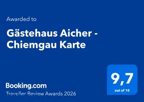 Gästehaus Aicher - Chiemgau Karte - Image 3