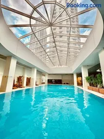 Skopje Sky City 37th, 33th, 28th,25th Floor Apartments with Pool & Spa & Fitness & Parking Including in Price - Image 1