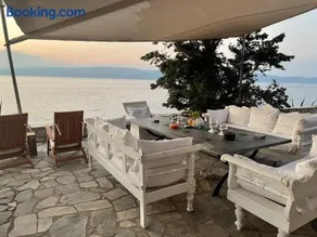 Lady of Hydra Villa, sea front view, private beach - Image 2