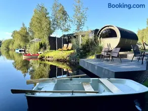 Schlaffass &Tiny am See direkt am See, Angelsteg, Sauna, Hot Tub gg Gebühr - Image 1