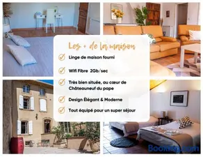 Pegau bedrooms, 3 chambres au centre de Châteauneuf-du-Pape - Image 2