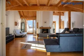 Cozy alpine loft with fireplace - Image 1