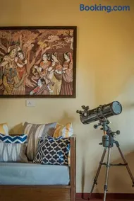 SaffronStays Sattva - 2BR Konkani-style eco farmhouse with wood-fired copper baths, orchard, forest walks & stargazing - Image 5