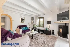 Villa avec jardin, barbecue et piscine privée | Vue jardin - Image 4