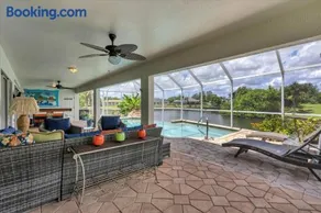 Relaxing Cape Coral Villa 1000: Pool on the Canal - Image 2