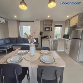 Le Cocon Mobil Home à 150 m de la plage Camping 5 Etoiles Les Dunes Parc Aquatique - Image 4