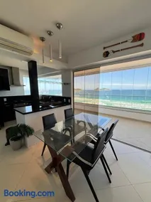 Praia do Pepê - Apartamento 2Q - Flat com Infra completa com Piscina e Sauna - Vista Mar Deslumbrante - Image 1