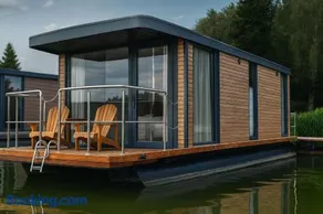 Rybakówka Houseboats Domki na wodzie - Image 5