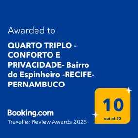 QUARTO TRIPLO - PERTO DO CENTRO DE CONVENÇÕES-CONFORTO e PRIVACIDADE- RECIFE-Pe - Image 4
