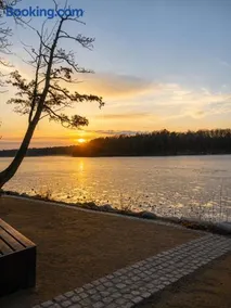 Ferienwohnung Niki am Straussee Seeblick und Kamin für bis zu 12 Personen - Image 1