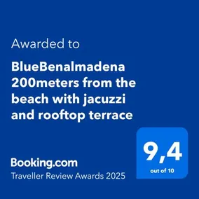 BlueBenalmadena 200meters from the beach with jacuzzi and rooftop terrace - Image 1