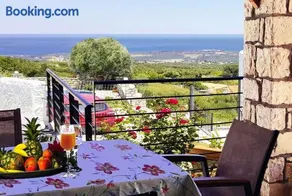 Villa Sunset with stunning sea view, kids area and hammocks on roof terrace - Image 1