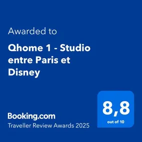 Qhome 1 - Studio entre Paris et Disney - Image 2
