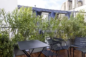 Hôtel Esté - Ausblick vom Zimmer