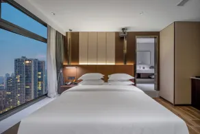 Chongqing Junsheng Cloud River View Hotel -Guanyinqiao Beibin 1st Road Branch- Near Liziba, Hongyad ong, and Huaxin Street Metro Station - Vistas desde la habitación