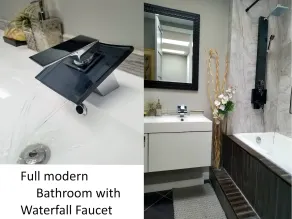Luxury Central Toronto 2 bedroom suite - Bagno