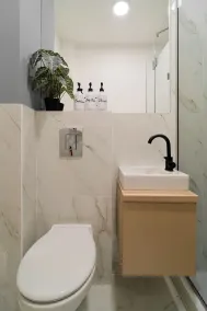 Cismigiu Park Studio - Fresh & Serene Flat with Light-Filled Interiors - Salle de bain