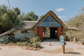 Chandelier Game Lodge - Rezeption