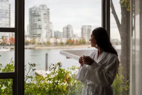 Granville Island Hotel - Vue de la chambre