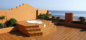 Ibersol Almuñecar Beach & Spa Hotel - Ausblick vom Zimmer