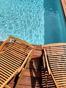 Maison et table d'hôtes Le Camélia Blanc - Pool