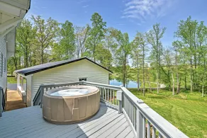 Dobson Farmhouse w/ Wraparound Porch & Fire Pit! - Interior