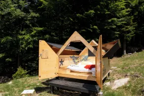Glamping Alpe Campo Rimasco - Værelse