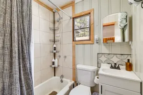 Pet-friendly Alpine Cabin w/ Gas Grill & Fireplace - Bathroom