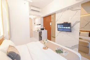 Marble Haven Studio At Tokyo Riverside Pik 2 Apartment - Habitación