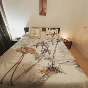 Apartamento familiar 2 hab. en zona residencial cerrada junto playa mascotas si - Habitación