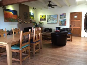 Casa Cuma Bed & Breakfast - Siddeområde i lobbyen