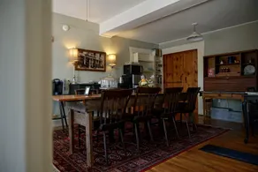 Harvest Barn Inn - Siddeområde i lobbyen