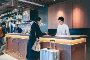 IMANO OSAKA SHINSAIBASHI HOSTEL - Réception