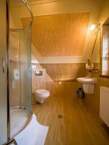Pensjonat Zbójecki Dwór Wellness & SPA - blisko basenów termalnych - ostatnie wolne pokoje na weekend czerwcowy! - Bathroom