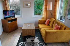 Charmante maison de vacances 40m2 près du Lauwersmeer - Salle de séjour