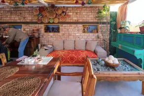 The Desert House - Vardagsrum