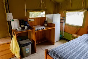 Parc de la Brenne - Safaritent - Coin cuisine privé