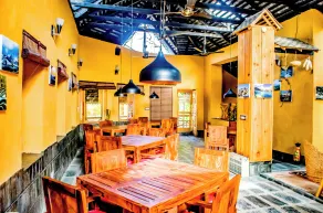 Prakriti Aalay - Riverside Mountain View Boutique Eco Resort - Restaurant