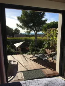 L'ESCALE COTE BLEUE B&B AND Spa - Vue de la chambre
