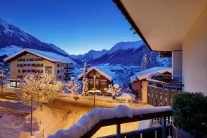 Hotel Piz Buin Klosters - Ausblick vom Zimmer