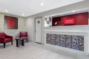Red Roof Inn Hope - Lounge i lobbyen