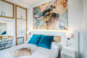 Appartement convivial et familial avec terrasse et internet haut débit | Vue mer | Parfait pour le travail à distance - Chambre
