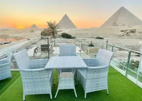 Blue Scarab Pyramids Inn - Restaurang